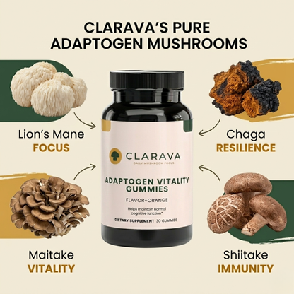 Clarava™ Mushroom Focus Gummies